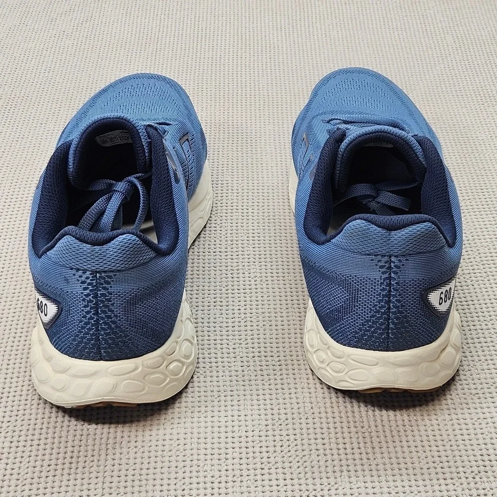 New Balance Fresh Foam 680v8 Mens Blue Running Shoes M680CS8 Size 13 2E Wide